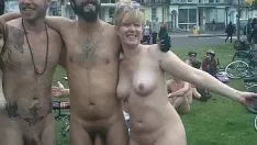 Reproduzir A bicicleta não assistida Brighton 2015 tentase separar2 [monição segura a nudez do frontlet de cera}