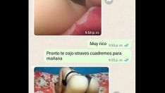 تشغيل تسجيل فيديو Whatsapp مع جارتي