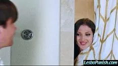 تشغيل (ellena & scrape) لعبة Bad Good Tribades بشدة على الكاميرا في عقاب الجماع mov-