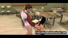 Oynat 3d eskiz bebek oturur ve becerdin ve parmak alır