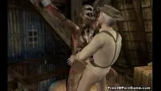 播放 3d 乌木树宝宝被一个白人狠狠地操了