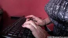 Oynat Amerikan büyükanneleri Lisa ve Karen aşağı inmek istiyor