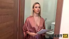 Play Debt Collector's Naughty Payment: European Babe Lia Missy's Forced Seduction