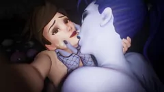 Riproduci Widowmaker e tracciante Hentai SFM Orgy