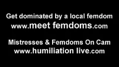 Jouer La déesse latina humilie et se masturbe, SPH avec BDSM et Femdom
